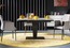 Cтол-трансформер с отделкой композитным стеклом Roche Bobois Osiris Dining Table