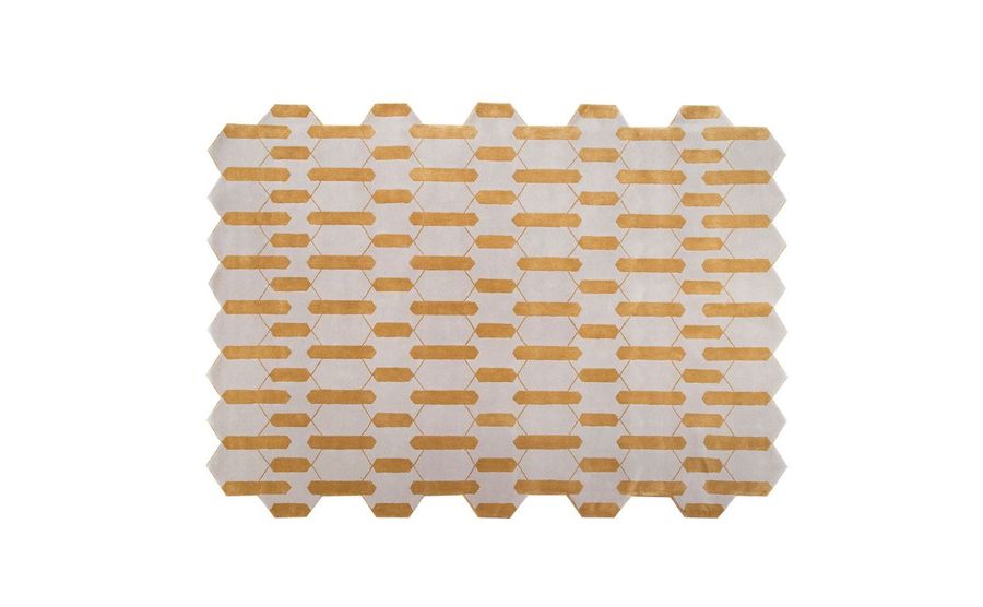 Модный ковер Roche Bobois Ruche d'or