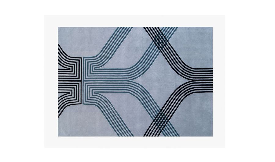 Дизайнерский ковер Roche Bobois Optic Grey