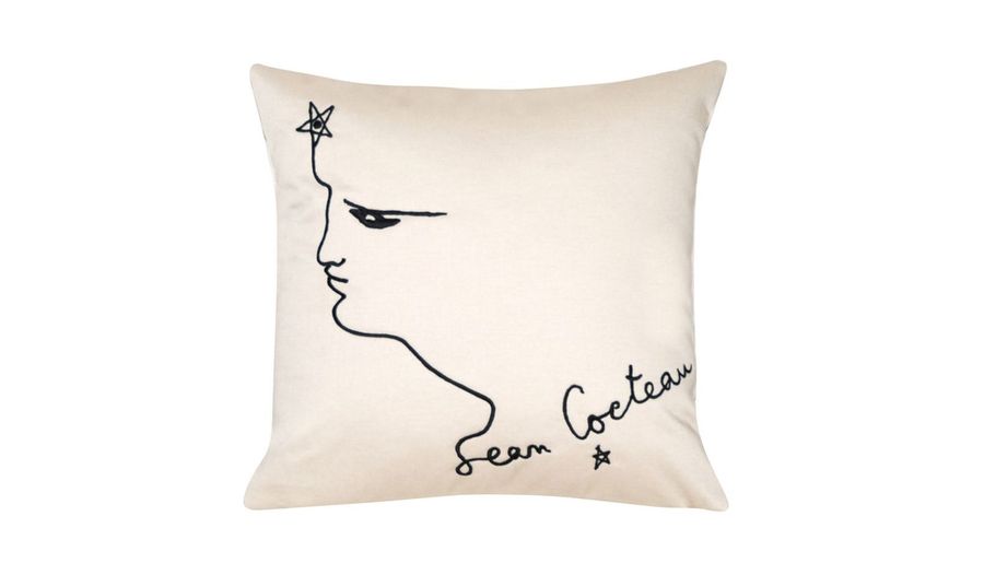 Модная подушка Roche Bobois L'etoile Jean Cocteau