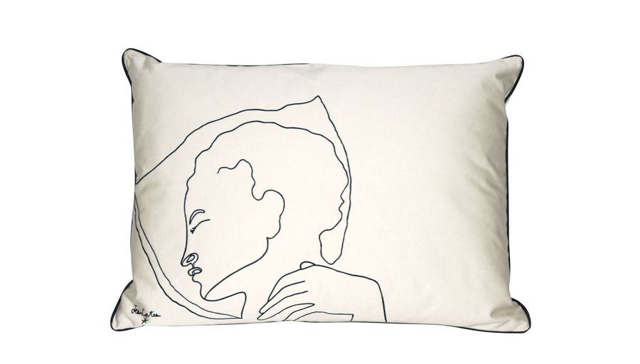 Удобная подушка Roche Bobois L'endormie Jean Cocteau