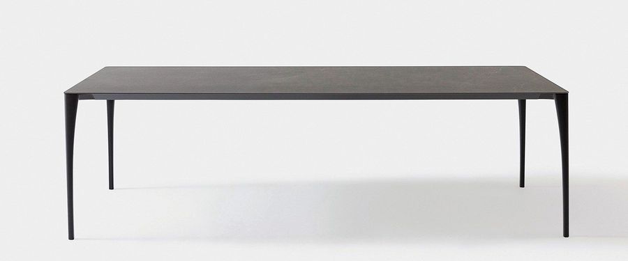 Обеденный стол на алюминиевых ножках Bonaldo Sol
