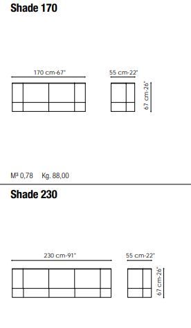 Элегантный буфет Bonaldo Shade