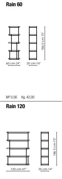 Книжный стеллаж Bonaldo Rain