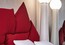 Кровать с изголовьем из подушек Bonaldo Picabia