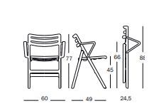 Складной стул Magis Folding Air-Armchair