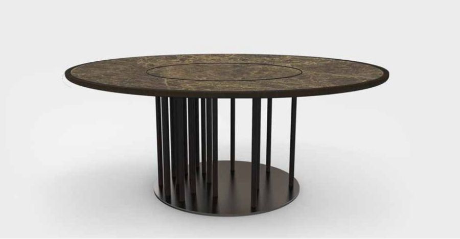 Круглый стол Tonin Casa Luxo 8013FS_ceramic