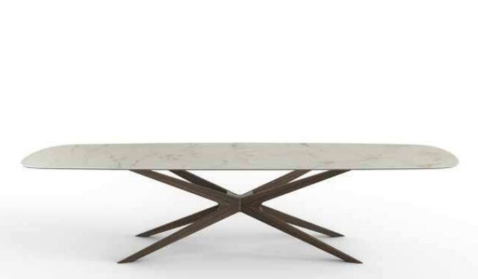 Мраморный стол Tonin Casa Blade 8024FS_marble