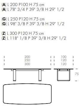 Стеклянный стол Tonin Casa Cube 8025FS_glass