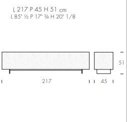 Тумба для ТВ Tonin Casa Coated 8663