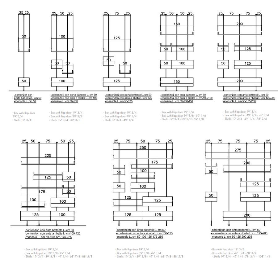 Модульная система Tonin Casa Plan