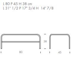 Журнальный столик Tonin Casa Classic Big 8133