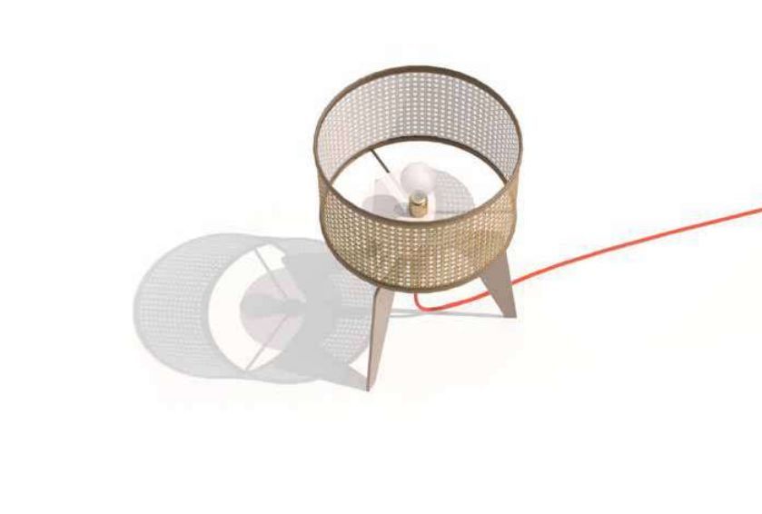 Напольная лампа Tonin Casa Klimt 9119PI