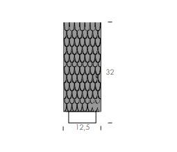 Шикарная ваза Tonin Casa Plumage 96031