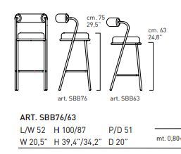 Барный стул My Home Baba Stool