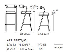 Барный стул My Home Baba Stool