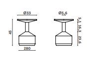 Табурет Miniforms Pezzo Stool