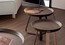 Круглый кофейный столик со съемным верхом Bonaldo Frinfri, Frinfri wood