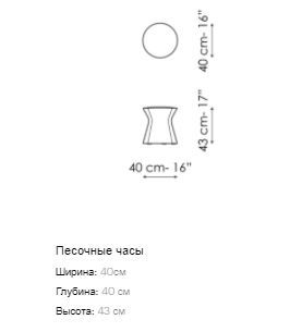 Оригинальный пуф Bonaldo Clessidra