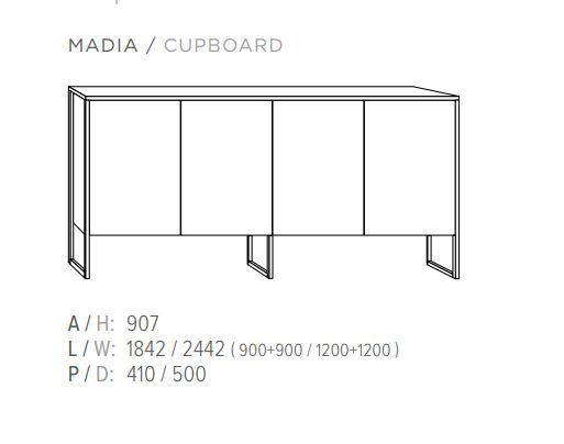 Стильный буфет Guzzini & Fontana Misty Collection Cupboard