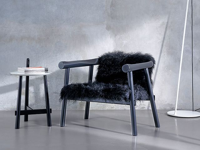 Модное кресло COEDITION Altay Armchair PA11-NOIR