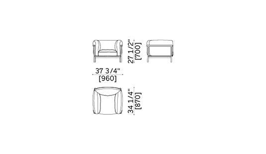 Дизайнерское кресло LEMA Taiki