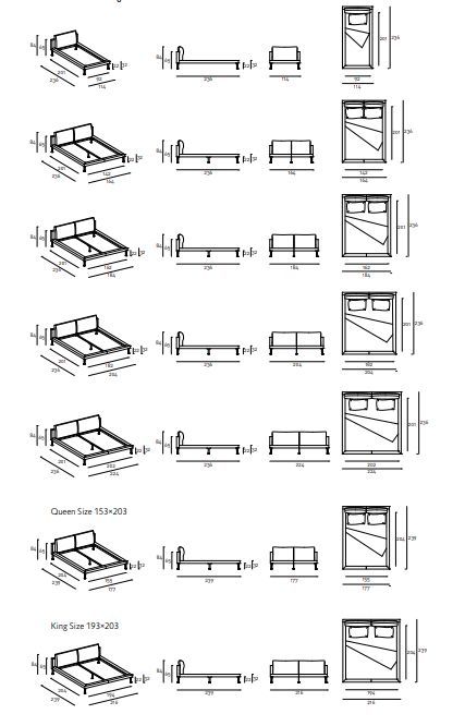 Современная кровать Living Divani Floyd-Hi Bed