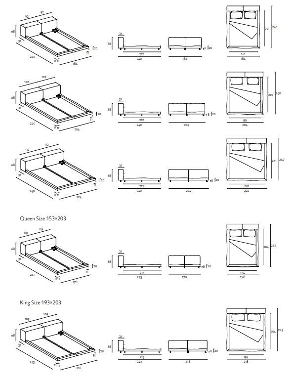 Кровать Living Divani NeoWall Bed