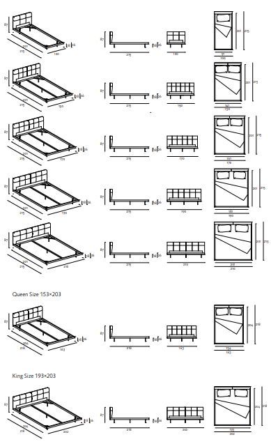 Удобная кровать Living Divani Rod Bed