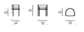 Дизайнерский стул Living Divani Era Chair