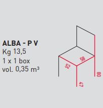 Обеденный стул Airnova Alba - PV