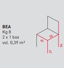 Современный стул Airnova Bea