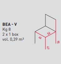 Обеденный стул Airnova Bea - V