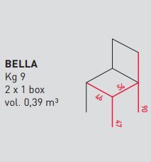 Обеденный стул Airnova Bella