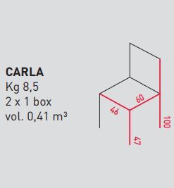 Обеденный стул Airnova Carla