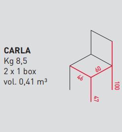 Обеденный стул Airnova Carla