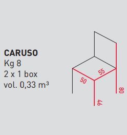 Дизайнерский стул Airnova Caruso