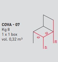 Стул на колесиках Airnova Cova - 07