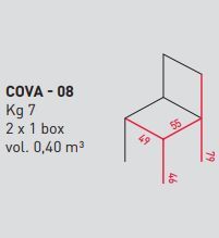 Обеденный стул Airnova Cova - 08