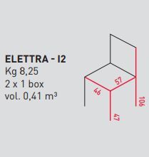 Удобный стул Airnova Elettra - I2