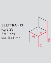 Удобный стул Airnova Elettra - I3