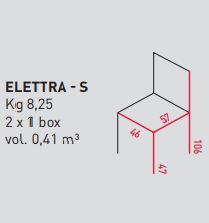 Кожаный стул Airnova Elettra - S