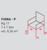 Стул с подлокотниками Airnova Fiona - P