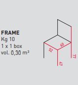 Дизайнерский стул Airnova Frame