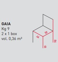 Обеденный стул Airnova Gaia