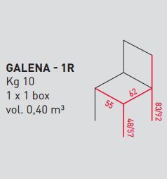 Вращающийся стул Airnova Galena - 1R