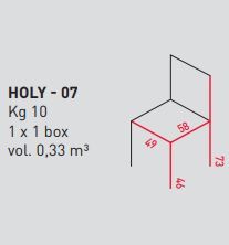 Дизайнерский стул Airnova Holy - 07