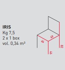 Удобный стул Airnova Iris