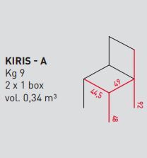 Удобный стул Airnova Kiris - A