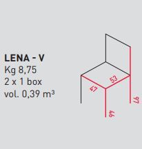 Удобный стул Airnova Lena - V